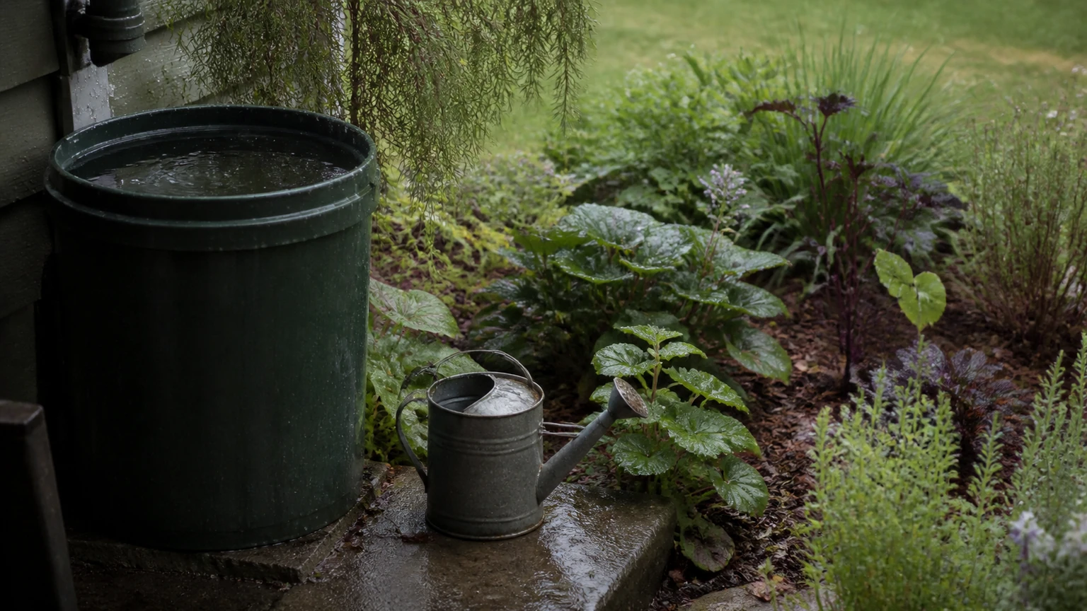 Détail pratique — Concevoir un petit jardin agréable et économe en eau