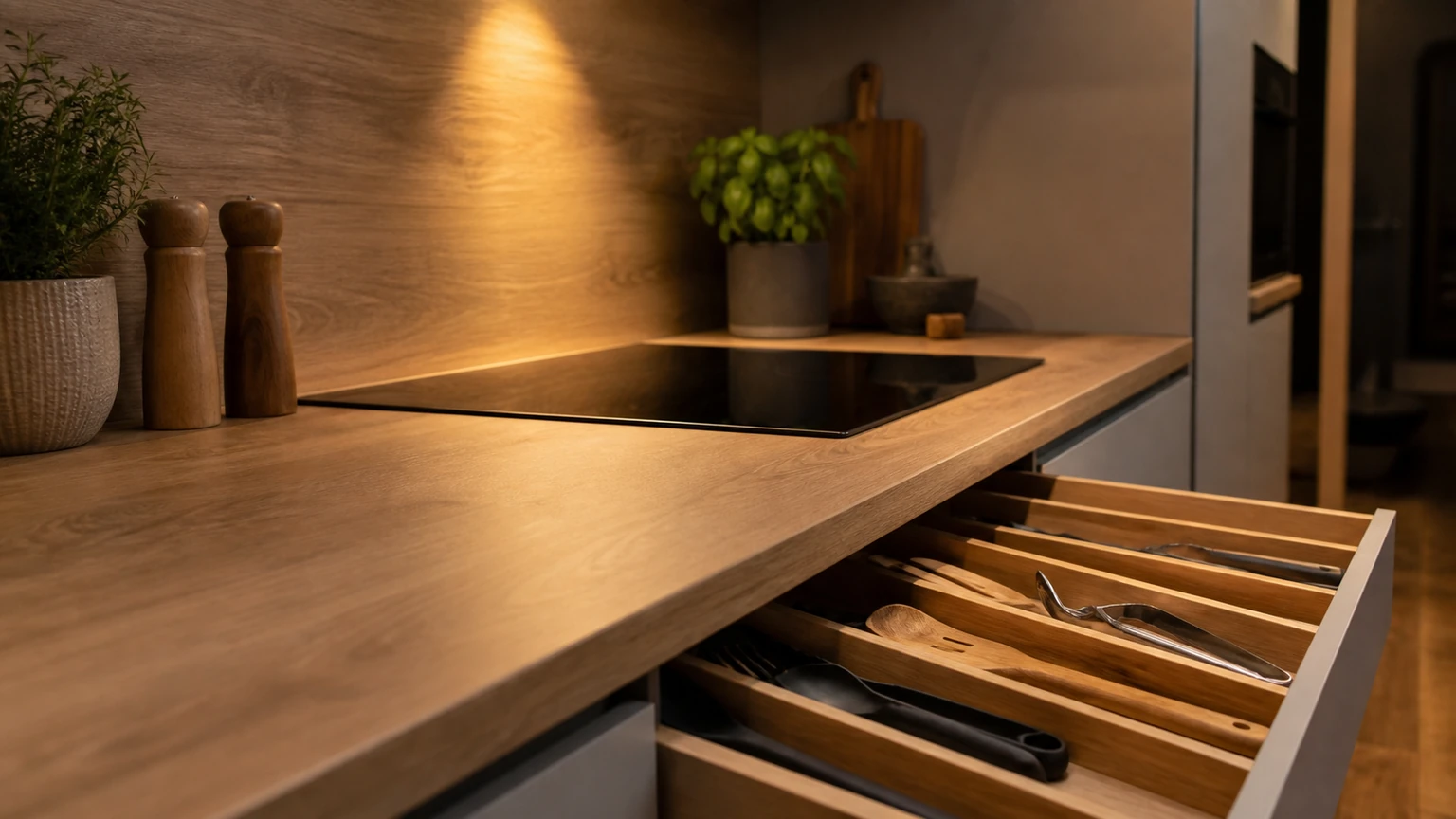 Détail pratique — Rénover une cuisine autour des usages et de la circulation
